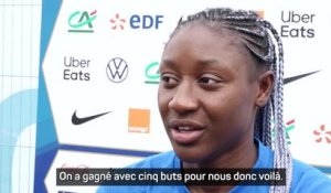 Bleues - Diani : “On a savouré notre victoire”