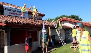 Des militants basques s’attaquent au toit de la résidence secondaire de Bruno Le Maire