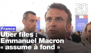 Uber files : Emmanuel Macron « assume à fond »