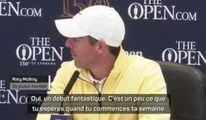 The Open Championship - McIlroy : "Un début fantastique"