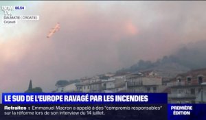 Du Portugal à la Grèce, le sud de l'Europe ravagé par de violents incendies