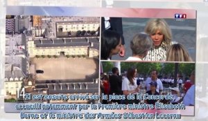 Brigitte Macron - combien coûte la robe de luxe qu'elle porte pour le défilé du 14 juillet -