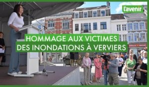 La ville de Verviers rend hommage aux victimes un an après les inondations