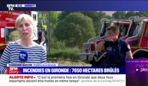 Incendies en Gironde: 4700 hectares détruits à Landiras, 3150 hectares sur La Teste-de-Buch