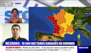 Incendies en Gironde: 3400 hectares brûlés à La Teste-de-Buch, environ 2000 personnes évacuées près de Landiras