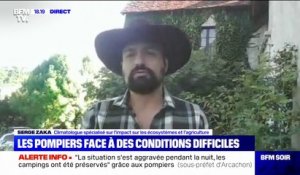 Incendies en Gironde: "Cela ne va pas aller en s'arrangeant", affirme le climatologue Serge Zaka