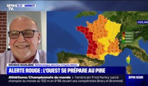 15 départements en vigilance rouge: "De toute ma carrière de météorologue, je n'ai jamais vu ce type de situation", affirme Patrick Marlière