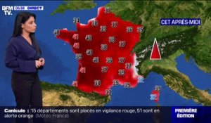 Jusqu'à 41°C, même en Bretagne... Ce lundi s'annonce brûlant sur l'ensemble du pays