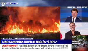 Incendies: l'animateur Julien Courbet souhaite "une loi plus punitive" pour les personnes qui jettent leurs mégots par terre