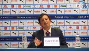 L'intégrale de la conférence de presse avec Longoria, Gigot, Touré et Mbemba