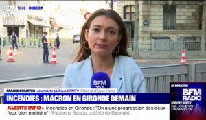 Incendies: Emmanuel Macron devrait se rendre en Gironde ce mercredi