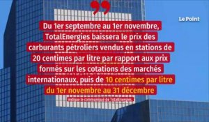 Carburants : TotalEnergies annonce des remises jusqu’à fin décembre