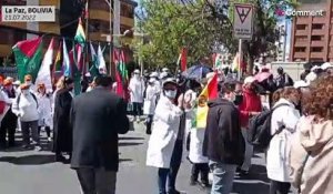 Bolivie : manifestation contre le gouvernement de Luis Arce
