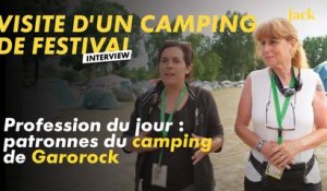 Profession : patronnes du camping du festival Garorock