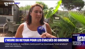 "C'est un énorme soulagement, un poids qui se libère": à Cazaux en Gironde, les évacués rentrent chez eux