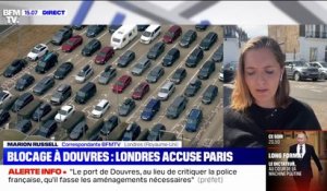Embouteillages au port de Douvres: le Royaume-Uni accuse la France