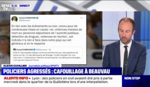 Policiers agressés à Lyon: le "délinquant étranger" évoqué par Gérald Darmanin est mis hors de cause, annonce le parquet