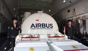 Incendies : Airbus teste son bombardier d’eau