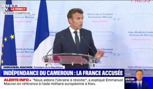Exactions lors de la guerre d'indépendance du Cameroun: Emmanuel Macron va ouvrir les archives à un groupe d'historiens pour "qualifier très précisément les choses"