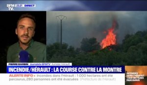 Incendies dans l'Hérault: le cap des 1000 hectares brûlés est atteint