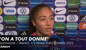 La réaction de Selma Bacha après Allemagne / France - Demi-finale Euro Féminin 2022
