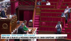 Séance publique à l'Assemblée nationale - Union européenne : bilan de la présidence française