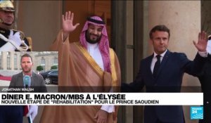 Malgré les protestations des défenseurs des droits de l'Homme, Emmanuel Macron a accueilli et dîné hier soir à l'Elysée avec le prince héritier saoudien Mohammed Ben Salman