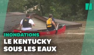 Les « pires » inondations du Kentucky ont fait plus d'une quinzaine de morts