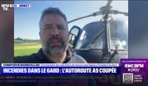 Incendies dans le Gard: 2 civils et un sapeur-pompier blessés, 6 hectares et 2 maisons brûlés à Beaucaire