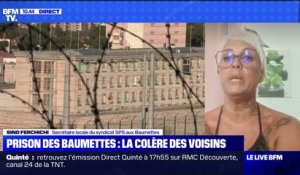 Marseille: Sind Ferchichi, secrétaire locale du syndicat pénitentiaire des surveillants, décrit les nuisances sonores quotidiennes subies par les riverains de la prison des Baumettes