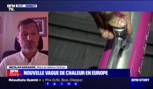Vague de chaleur et sécheresse: "La totalité des arrosages municipaux sont coupés", affirme le maire de Valence (Drôme)