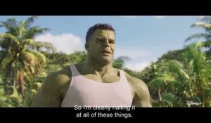 Quand Hulk entraîne She-Hulk : premier extrait de la série Disney + (VO)