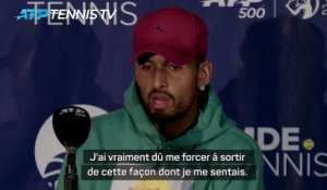 Washington - Kyrgios s'exprime sur sa santé mentale et comment il a remonté la pente