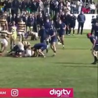Grosse boulette pendant un match de rugby