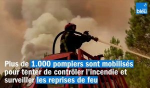 Incendie en Gironde et dans les Landes : 10.000 personnes évacuées, le feu repart vers le nord