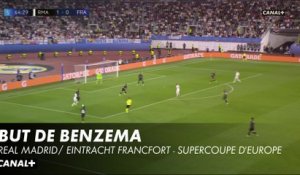 64ème - But de Benzema - REAL MADRID/EINTRACHT FRANCFORT - Supercoupe d'Europe