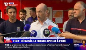Incendies en Gironde: "361 sapeurs-pompiers et 101 véhicules de  différents pays" arrivent en renfort en France, selon la préfecture de la Nouvelle-Aquitaine