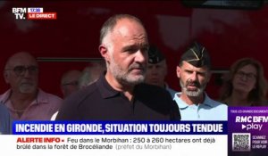 Incendies en Gironde: "Deux Canadair grecs et deux Canadair italiens" ont été mis à disposition pour éteindre les feux, annoncent les pompiers