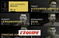 De Lewandowski à Vinicius Junior, les nommés de 6 à 10 (2/6) - Foot - Ballon d'Or