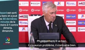 1ère j. - Ancelotti : "Hazard aura beaucoup plus de minutes cette saison"