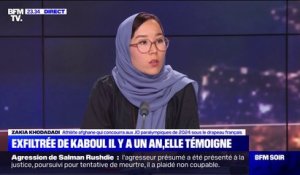 Afghanistan: "Il y a un génocide qui est en train de se produire", raconte l'athlète Zakia Khodadadi