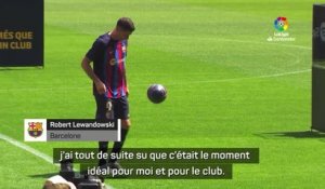 Barcelone - Lewandowski : "Le moment idéal pour rejoindre Barcelone et gagner des titres"