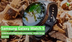 Test Samsung Galaxy Watch 5 : une évolution intéressante, mais trop timide