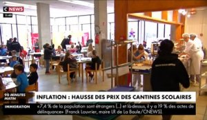 Les prix des repas dans les cantines scolaires pourraient augmenter de 10% cette année - Plusieurs solution évoquées pour y faire face comme  ... diminuer les portions!