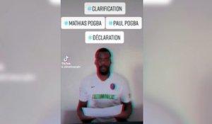 La  nouvelle salve de Mathias Pogba sur son frère Paul
