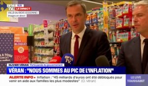 Olivier Véran: "Nous sommes au pic de l'inflation"