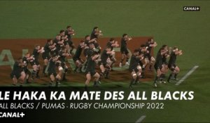 Le Haka Ka Mate des All Blacks face aux Pumas - Rugby Championship 2022 - Rugby Championship 2022