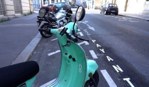 Marquages au sol, horodateurs... Comment Paris prépare le stationnement payant pour les deux-roues