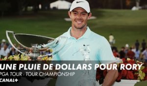 Rory McIlroy écrit une page d'histoire et empoche une pluie de dollars