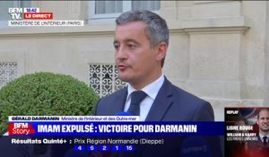 Gérald Darmanin "satisfait" de la décision du Conseil d'État sur l'expulsion d'Hassan Iquioussen